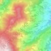 Borra di Silano topographic map, elevation, terrain