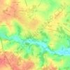 La Poste de Gesvres topographic map, elevation, terrain
