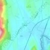 Meigh topographic map, elevation, terrain