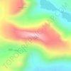 Ryggjehøe topographic map, elevation, terrain