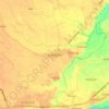 San Isidro topographic map, elevation, terrain