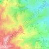 Les Pinguelles topographic map, elevation, terrain