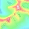 Hoggbeitet topographic map, elevation, terrain