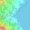 Silago topographic map, elevation, terrain