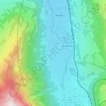 Devis topographic map, elevation, terrain