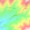 San Cristóbal topographic map, elevation, terrain