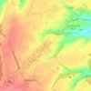 Merville au Bois topographic map, elevation, terrain