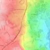 Marchesana topographic map, elevation, terrain