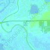 Wallisville topographic map, elevation, terrain