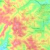 Colonia Doctores topographic map, elevation, terrain