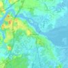 Newburyport topographic map, elevation, terrain
