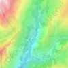 Clavans-le-Haut topographic map, elevation, terrain