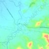 Paitan East topographic map, elevation, terrain