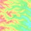 Bojong Genteng topographic map, elevation, terrain