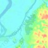 El Real topographic map, elevation, terrain