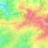 La Graule topographic map, elevation, terrain