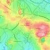 Dixons Green topographic map, elevation, terrain