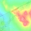 Jaymark topographic map, elevation, terrain