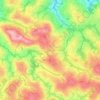 Tsela topographic map, elevation, terrain