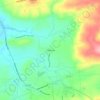 Hawksville topographic map, elevation, terrain