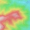 Vieil Armand topographic map, elevation, terrain