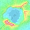 Taal Volcano topographic map, elevation, terrain