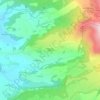 Laborie topographic map, elevation, terrain