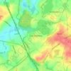 Cold Hiendley topographic map, elevation, terrain