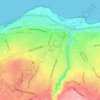 TDM topographic map, elevation, terrain