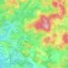 Le Grand Chiroux topographic map, elevation, terrain