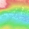 Uvdal topographic map, elevation, terrain