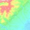 Lanzones topographic map, elevation, terrain