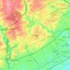 Springfield topographic map, elevation, terrain