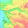 Otticha topographic map, elevation, terrain