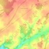 Les Tailles topographic map, elevation, terrain