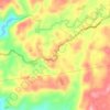 Toog topographic map, elevation, terrain