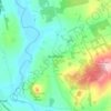 Quothquan topographic map, elevation, terrain