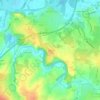 Princé topographic map, elevation, terrain