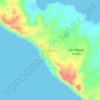 Hacienda topographic map, elevation, terrain