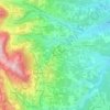 Ruissel topographic map, elevation, terrain