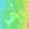 Ambakamam topographic map, elevation, terrain