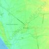 Tampo topographic map, elevation, terrain