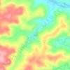Canela topographic map, elevation, terrain