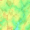 Iserloy topographic map, elevation, terrain