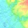 Les Échelles topographic map, elevation, terrain
