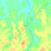 Sibulan topographic map, elevation, terrain