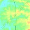 Delta topographic map, elevation, terrain