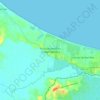 Fraccionamiento Ciudad Olmeca topographic map, elevation, terrain