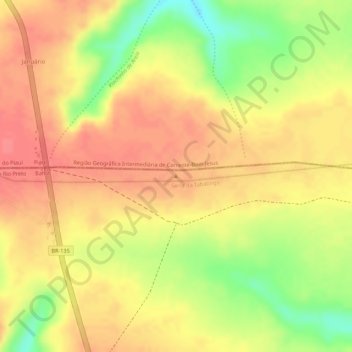 610 topographic map, elevation, terrain