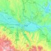 Lanzhou topographic map, elevation, terrain